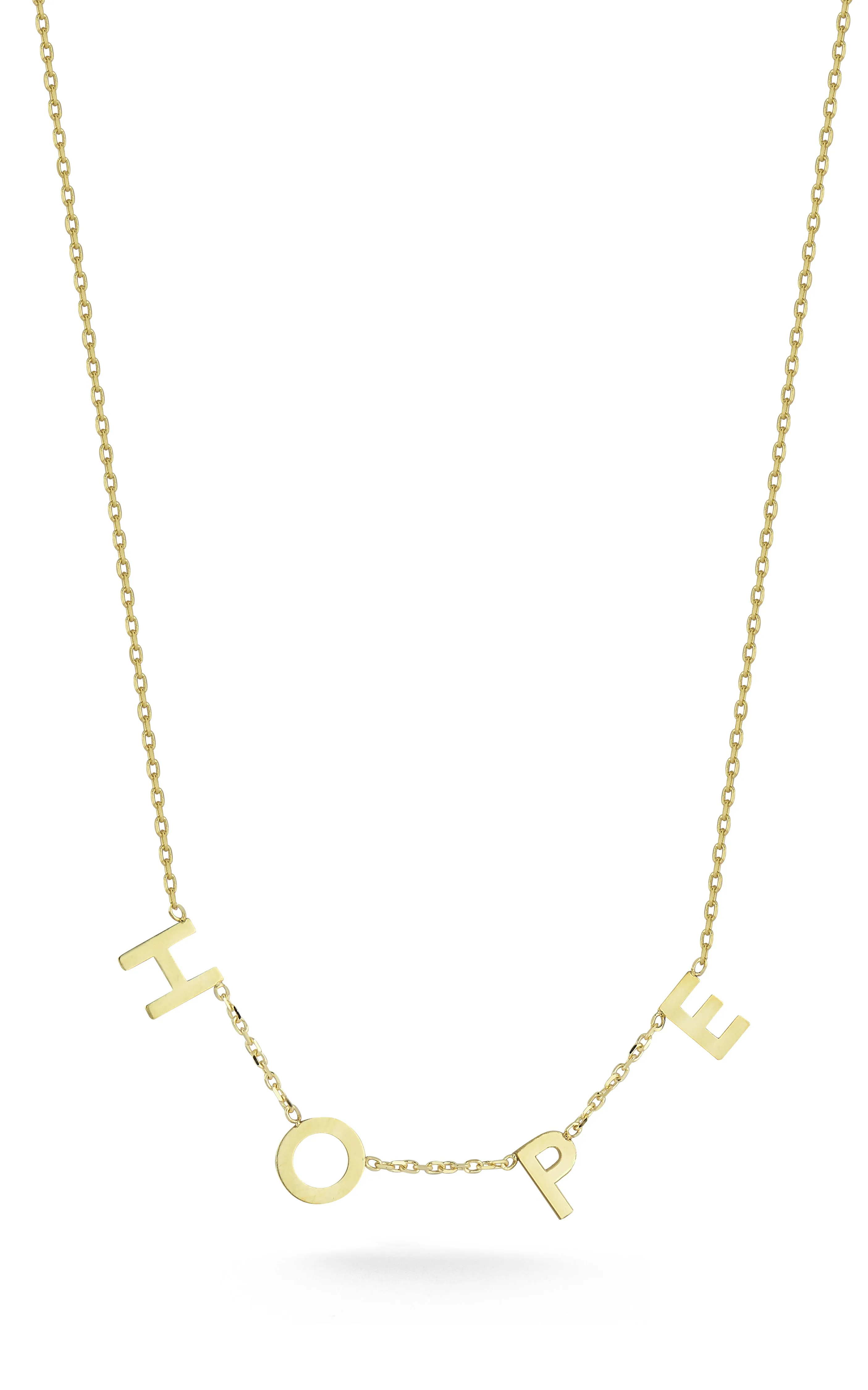 14K Italian Gold Hope Necklace