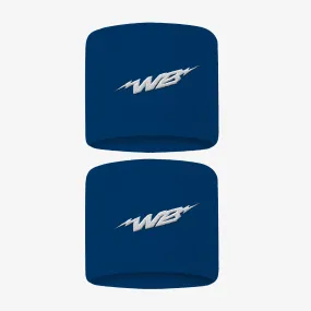3" WRISTBANDS (NAVY, 2-PACK)