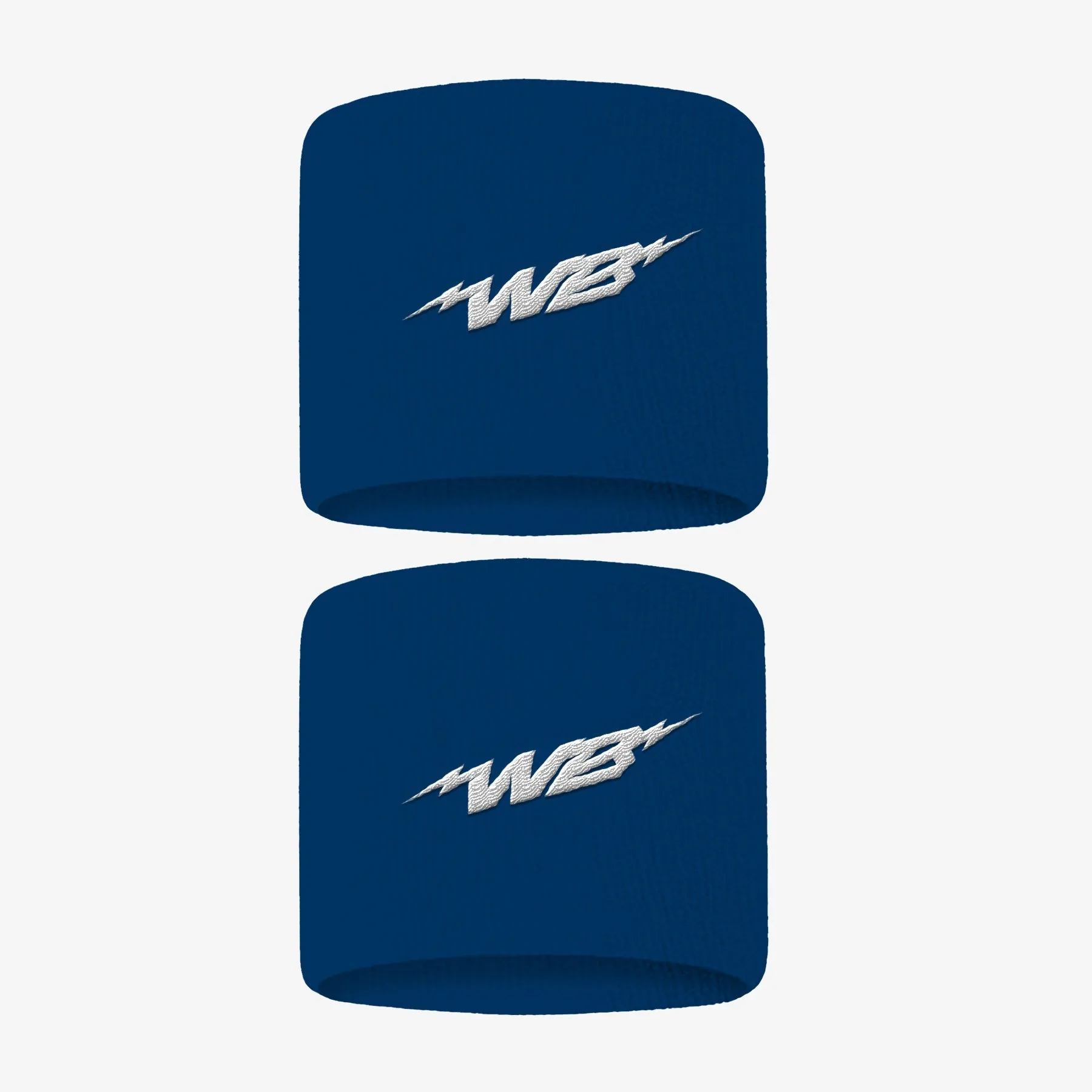 3" WRISTBANDS (NAVY, 2-PACK)