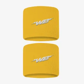 3" WRISTBANDS (YELLOW, 2-PACK)