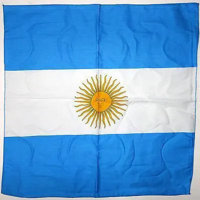 Argentina Flag Bandana Argentine Bandanna Hairband Headband Hat Soccer Football