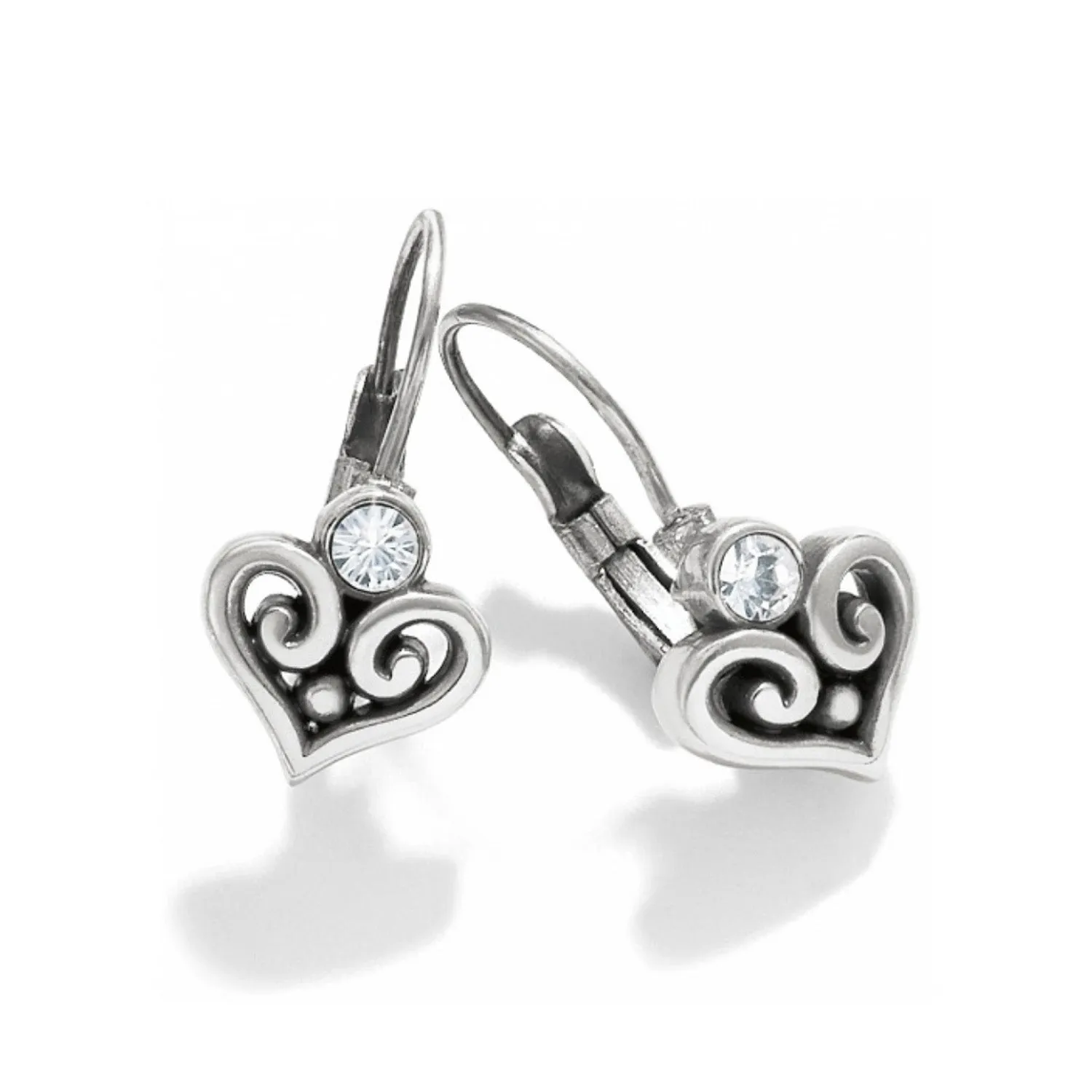 Brighton Alcazar Heart Leverback Earrings