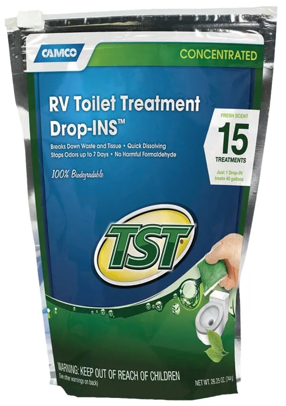 Camco USA 40264/40269 RV Toilet Treatment, Granular, Fresh Fragrance :EA: QUANTITY: 1