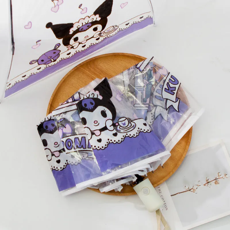 Cartoon Transparent Umbrella