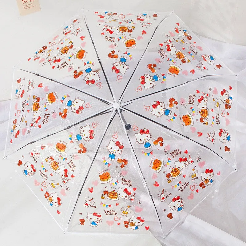 Cartoon Transparent Umbrella