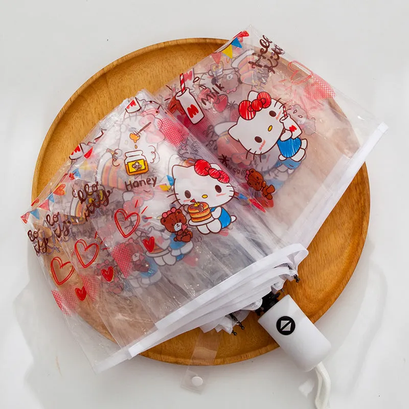 Cartoon Transparent Umbrella
