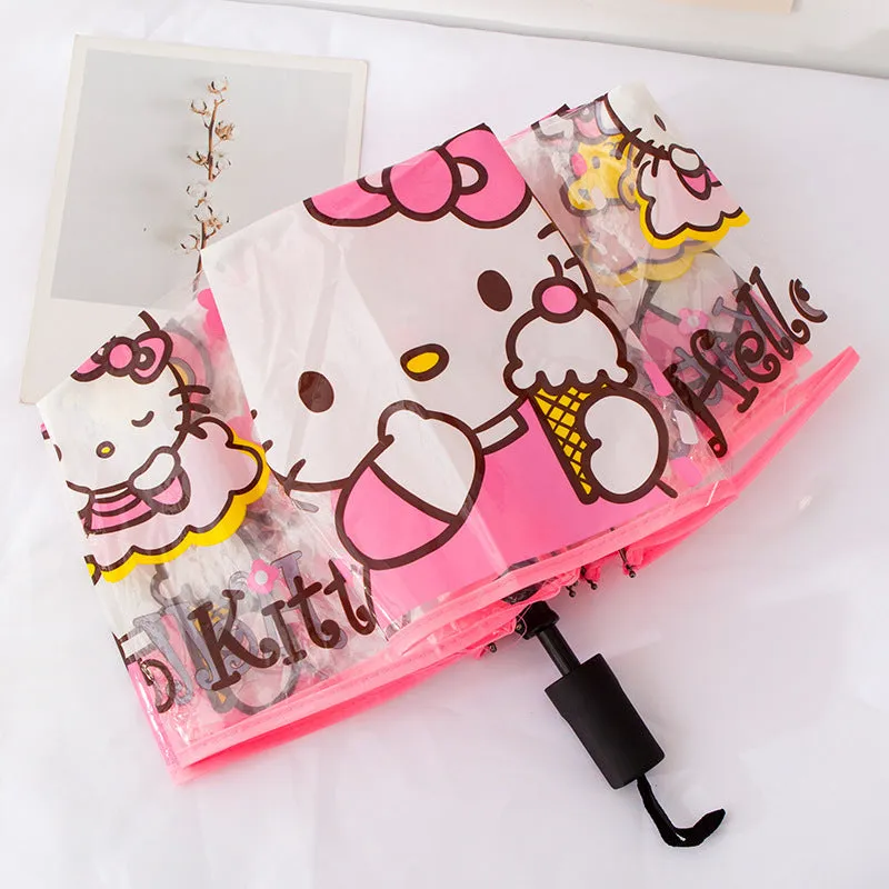 Cartoon Transparent Umbrella