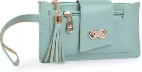 Casual Green Clutch for Women / girls