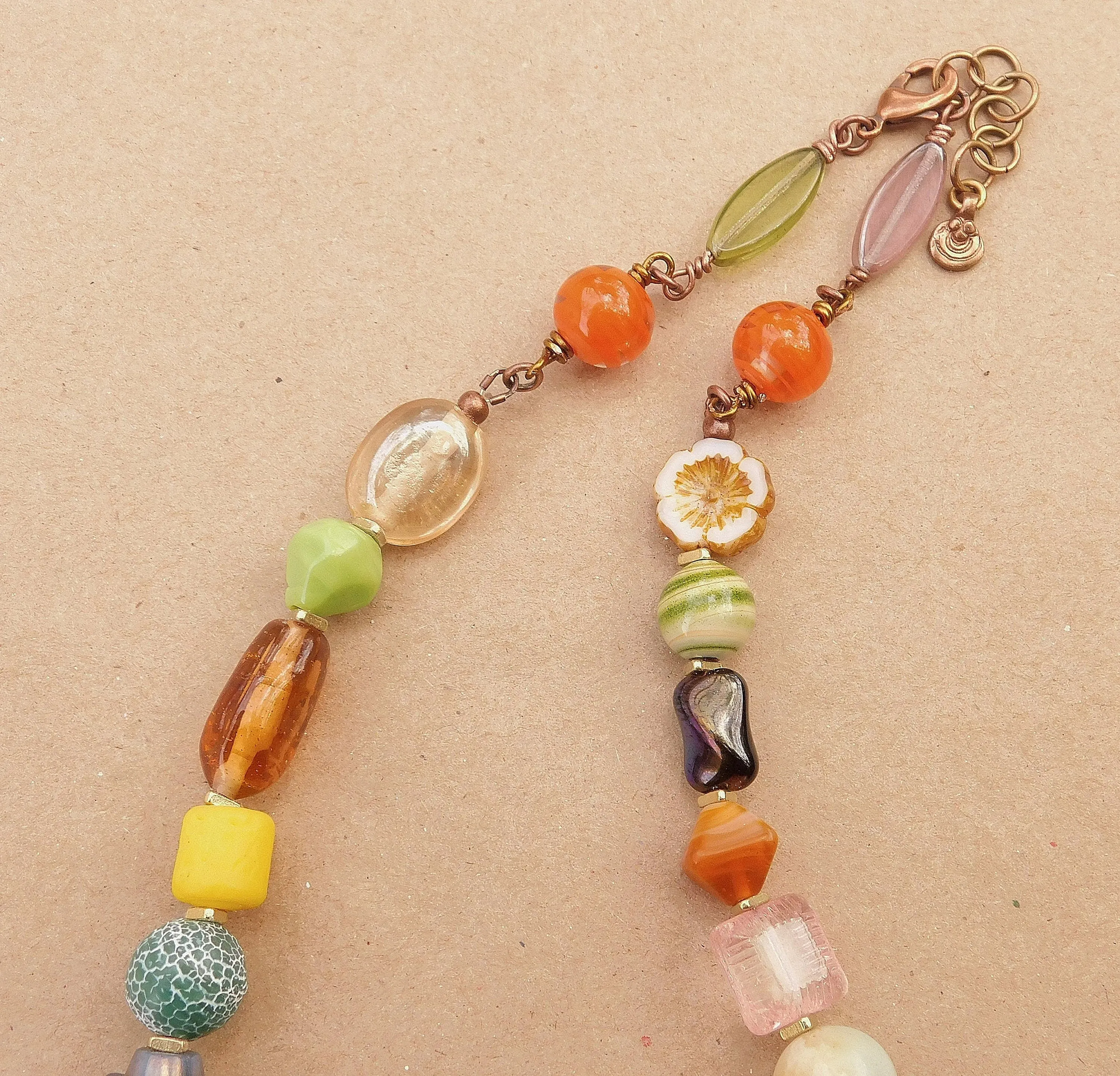 Colorful Bead Soup Necklace