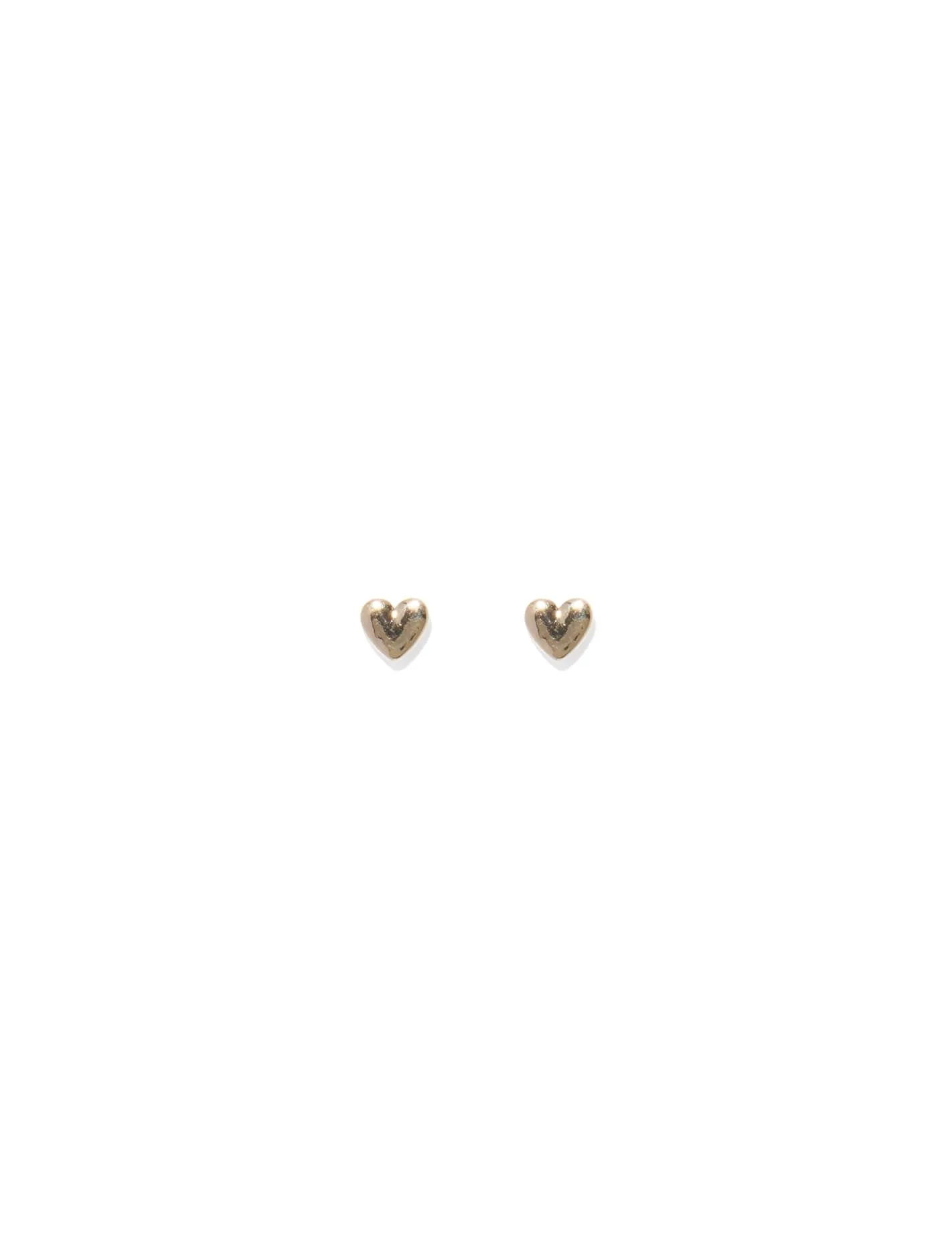 Ethel Heart Stud Earrings