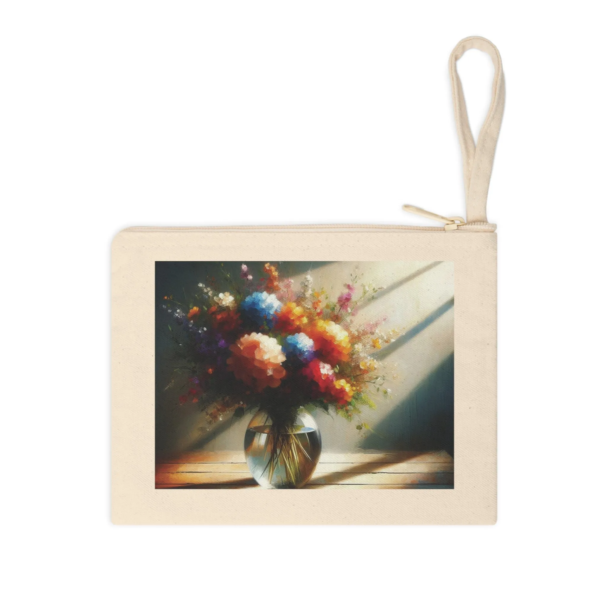 Flowers in a vase Accessory Zipper Pouch