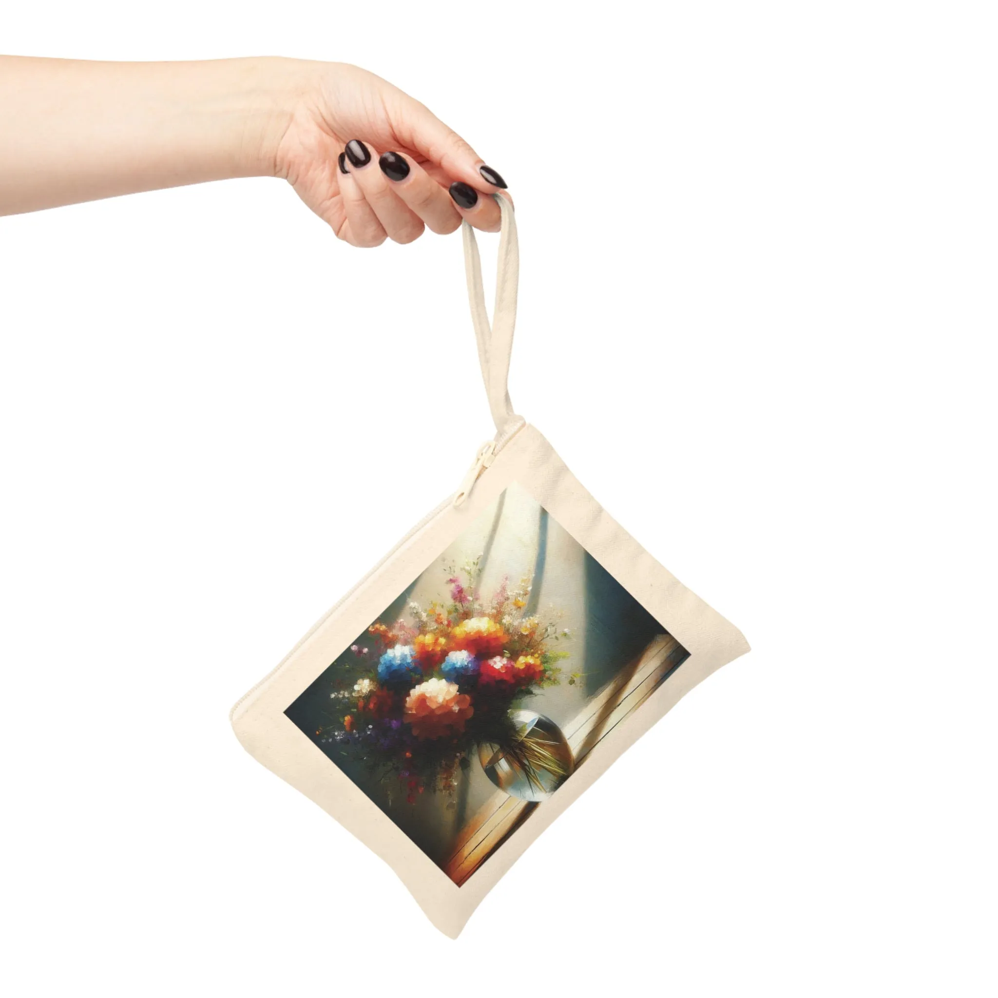 Flowers in a vase Accessory Zipper Pouch