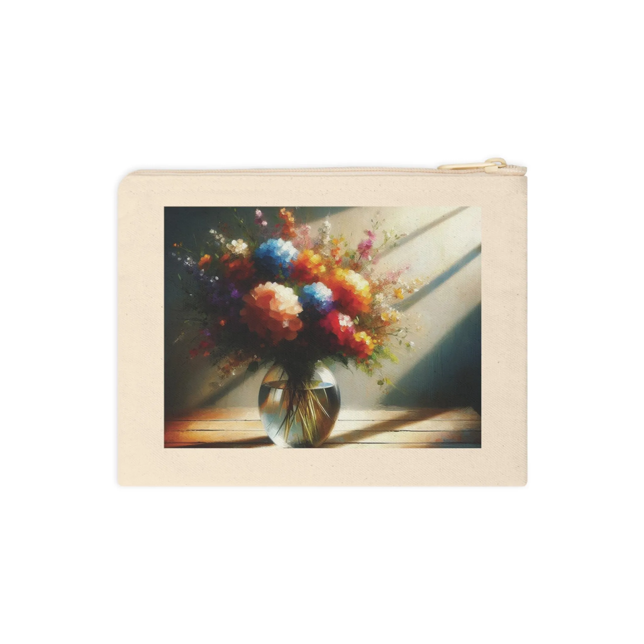 Flowers in a vase Accessory Zipper Pouch