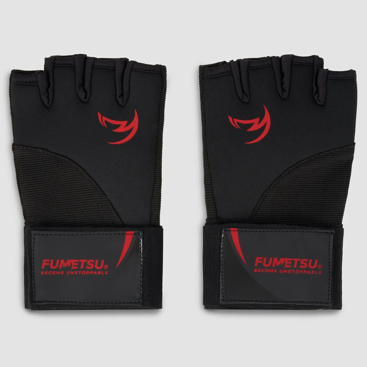 Fumetsu Ghost S3 Quick Hand Wraps Black/Red