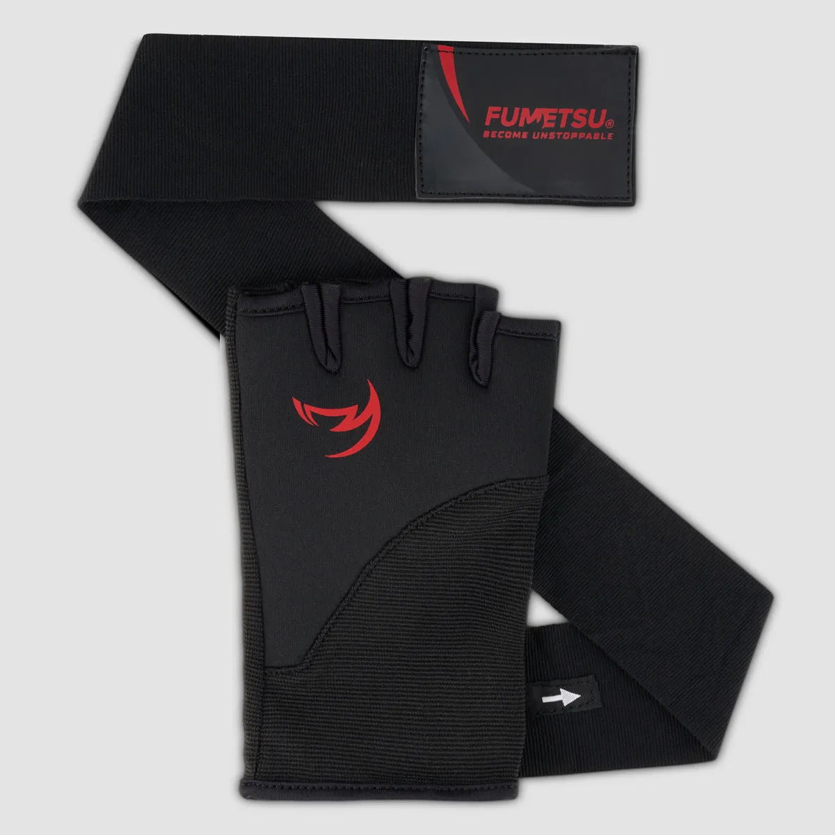 Fumetsu Ghost S3 Quick Hand Wraps Black/Red
