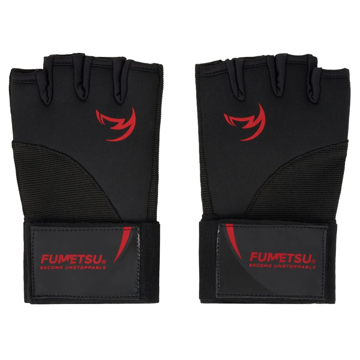 Fumetsu Ghost S3 Quick Hand Wraps Black/Red