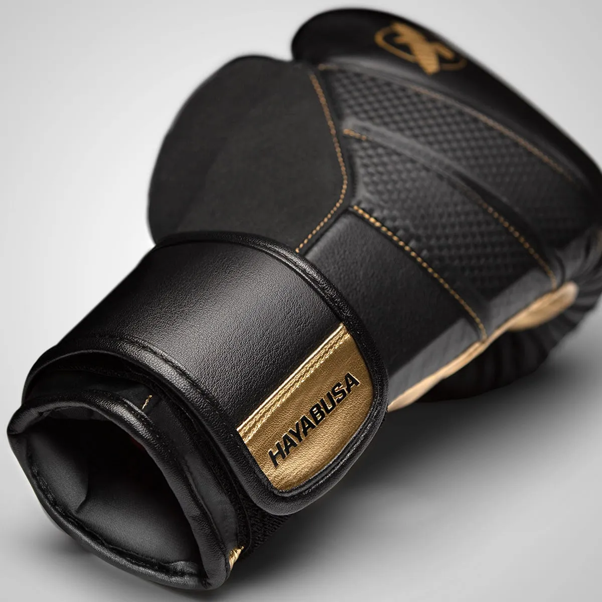 HAYABUSA T3 BOXING GLOVES - BLACK/GOLD