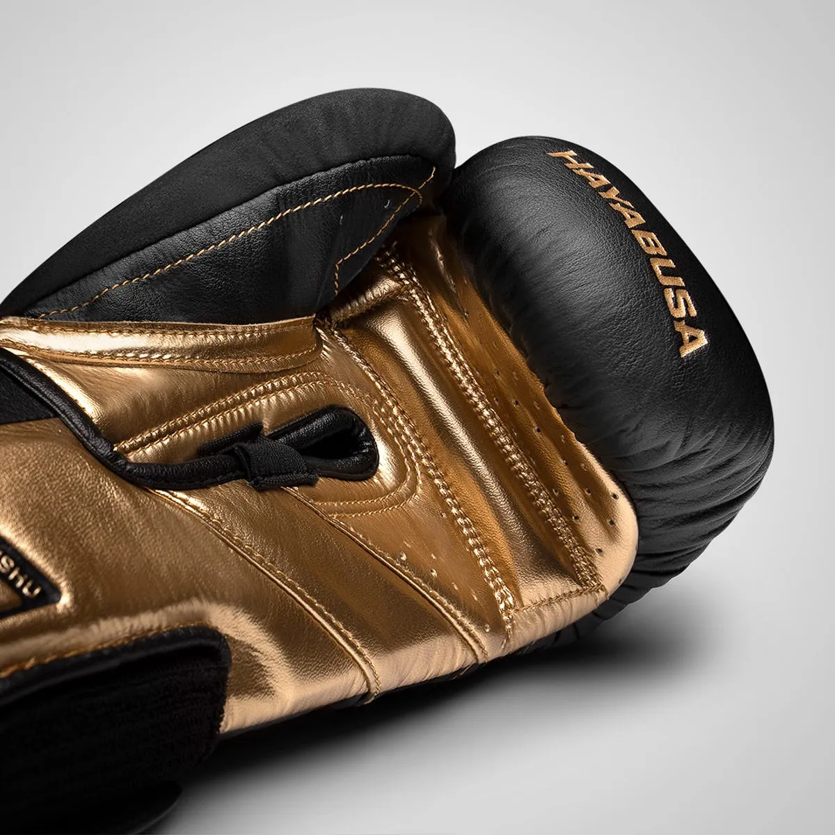 HAYABUSA T3 BOXING GLOVES - BLACK/GOLD