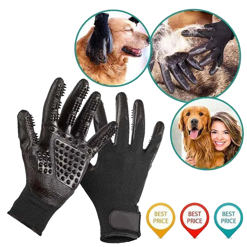 Hirundo® Pet Grooming Gloves For Cats, Dogs & Horses - ( pair )