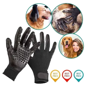 Hirundo® Pet Grooming Gloves For Cats, Dogs & Horses - ( pair )