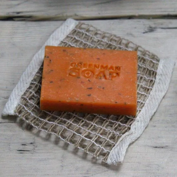 Jute net soap bag