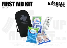 Kombat UK First Aid Kit - Black