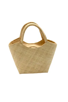 Little Betty Mini Straw Purse Zippered Handbag