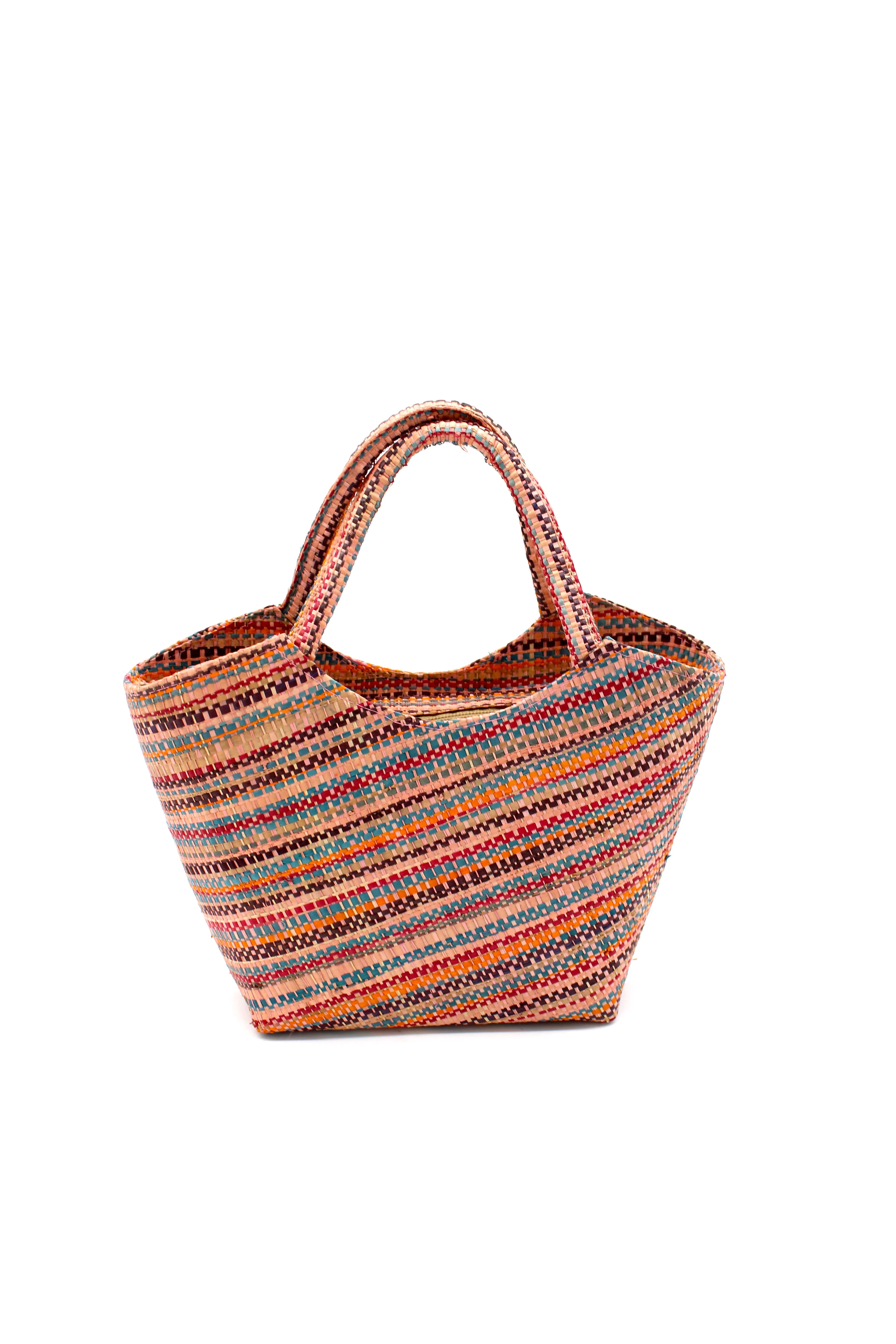 Little Betty Mini Straw Purse Zippered Handbag