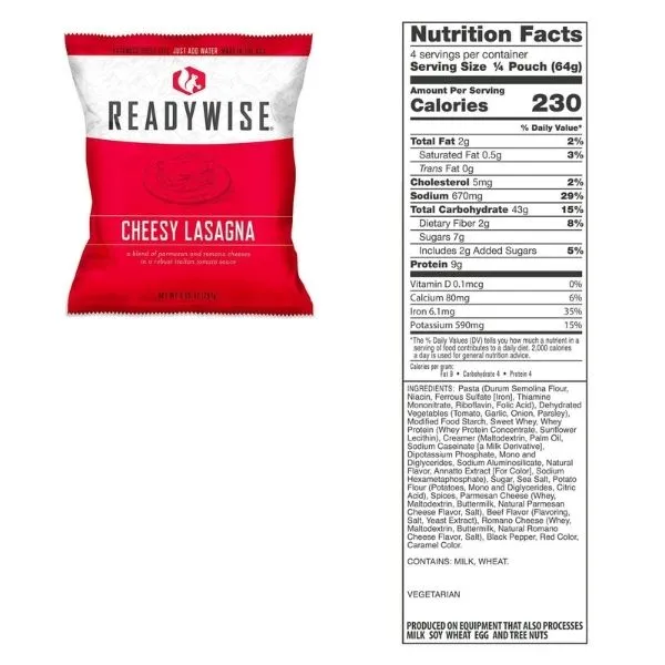 Long Term Emergency Food Supply:  Breakfast and Entrée Buckets 240 Servings