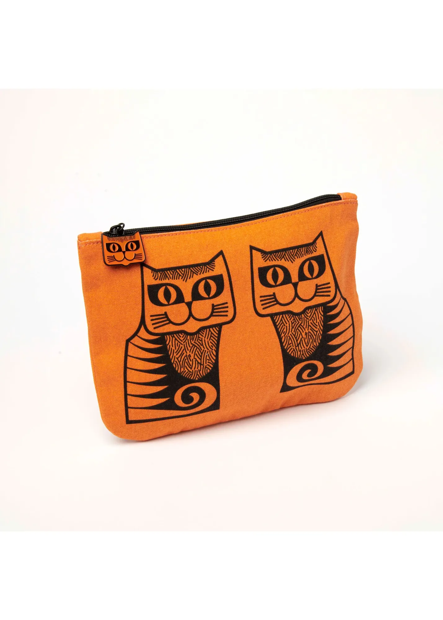 Magpie X Hornsea - Orange Cat Face Pouch