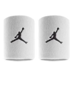 Nike Jumpman Wristbands 2 Pack White