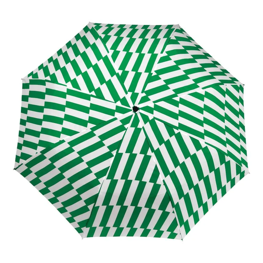 Original Duckhead Compact Duck Umbrella in Kelly Bars