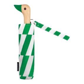 Original Duckhead Compact Duck Umbrella in Kelly Bars