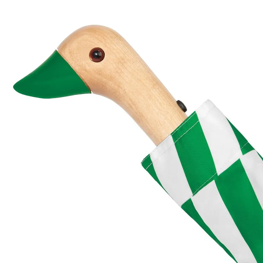Original Duckhead Compact Duck Umbrella in Kelly Bars