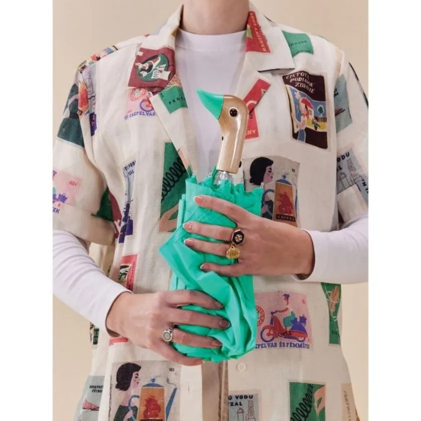 Original Duckhead Compact Duck Umbrella in Mint