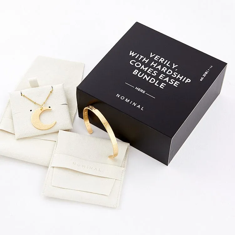 "With Hardship Comes Ease" Gift Set | Women