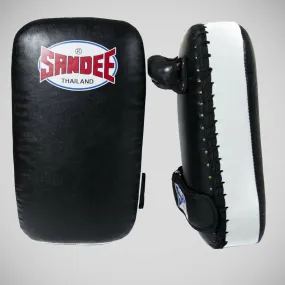 Sandee Small Flat Thai Pads Black/White
