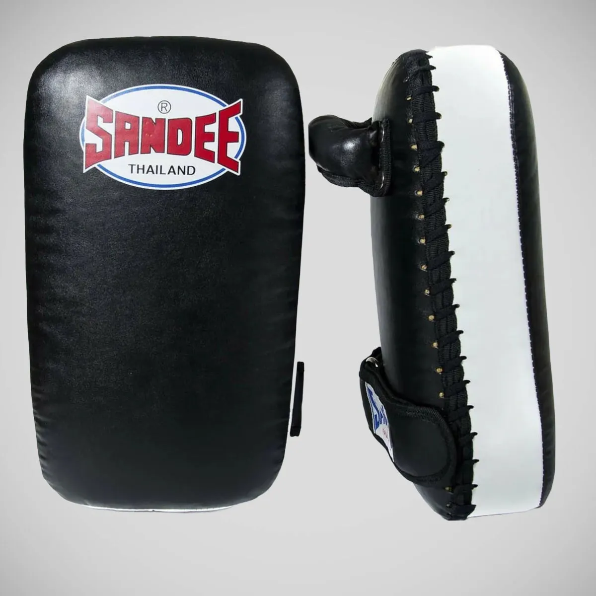 Sandee Small Flat Thai Pads Black/White