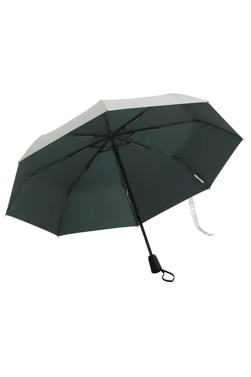 Sanya Compact Umbrella | Silver