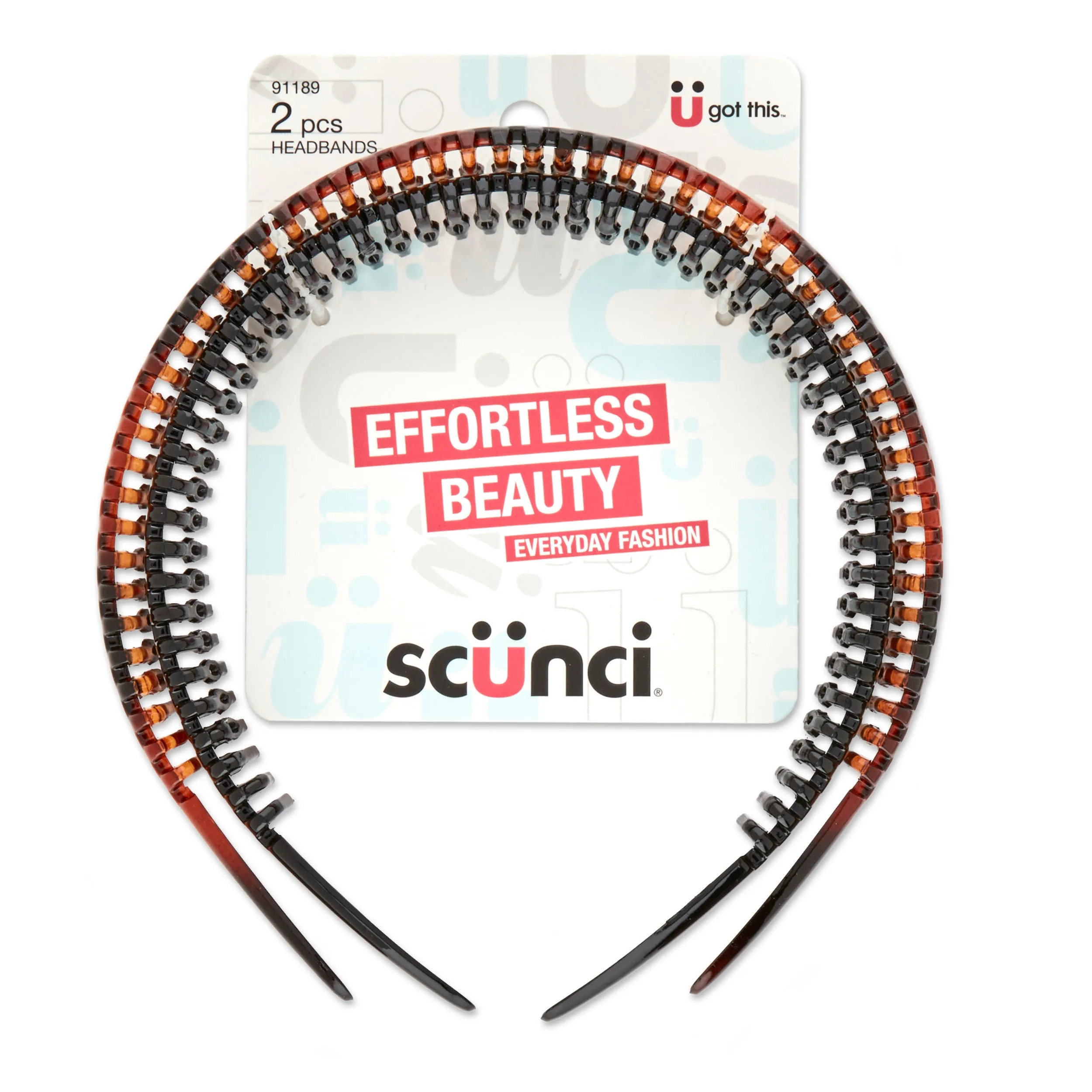 Scünci Effortless Beauty 1" Headbands