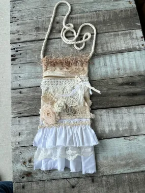 Shabby chic crossbody purse kit