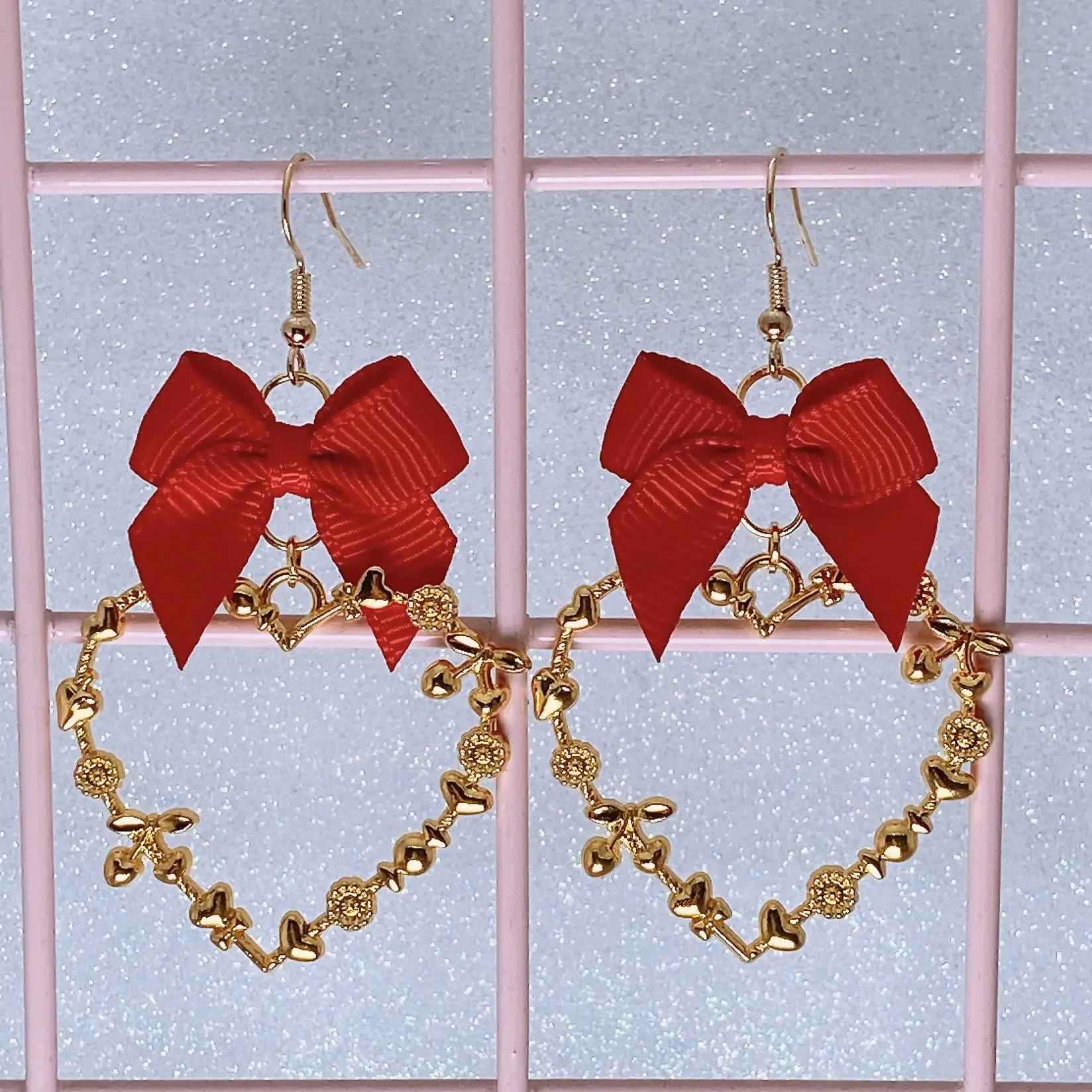 Sweet Heart Earrings (4 Colors)
