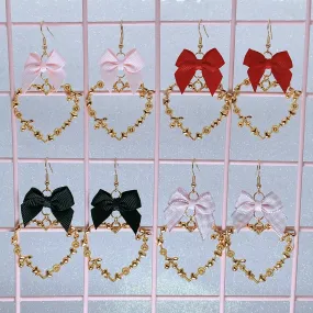 Sweet Heart Earrings (4 Colors)