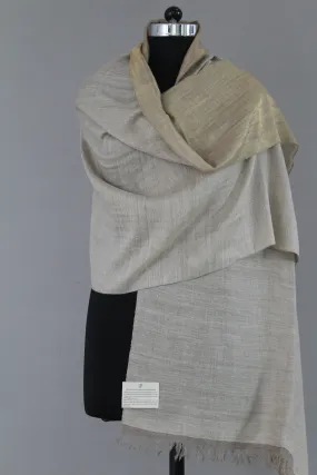 Tehreem Metallic Reversible Cashmere Stole