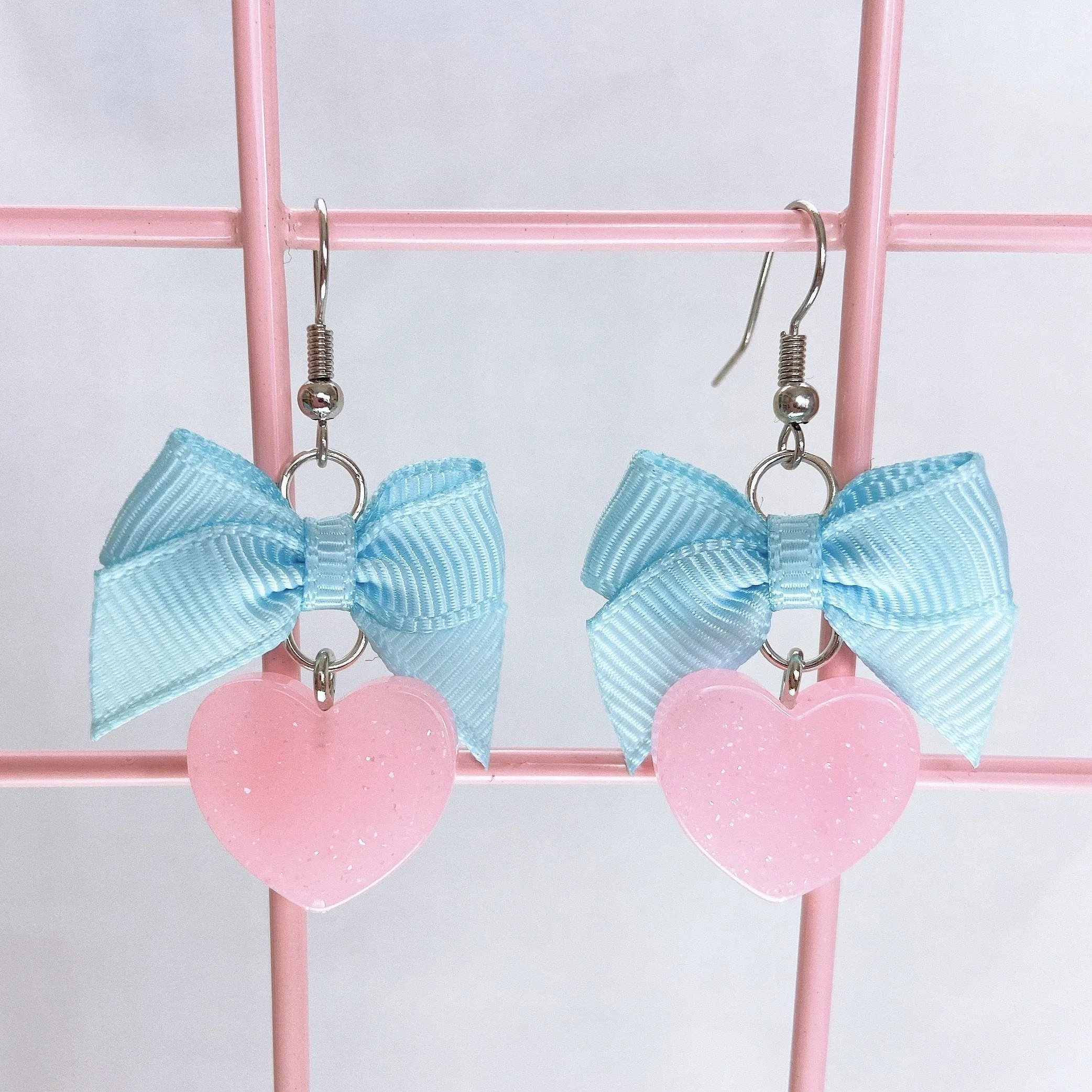 Twinkle Heart Earrings (5 Colors)
