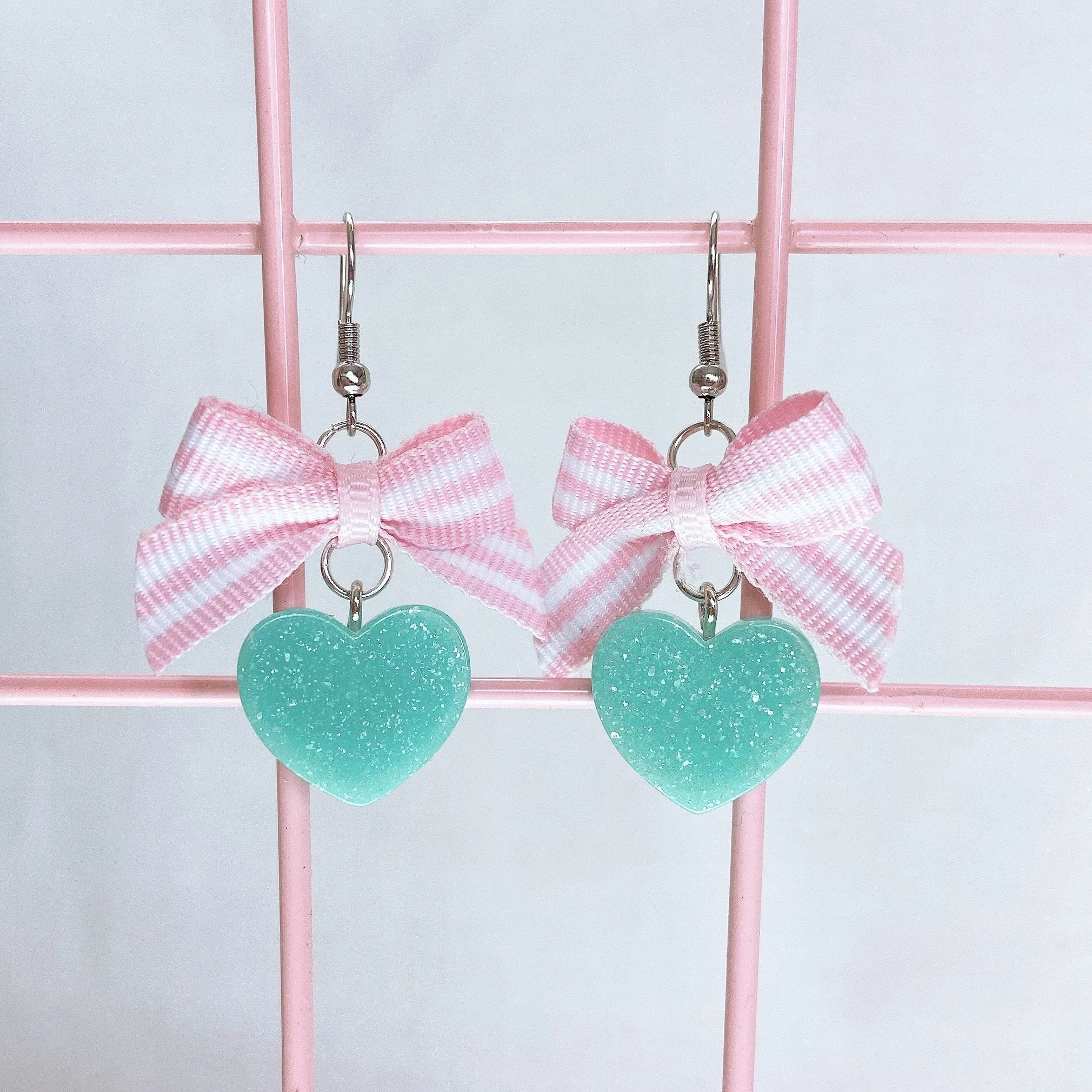 Twinkle Heart Earrings (5 Colors)