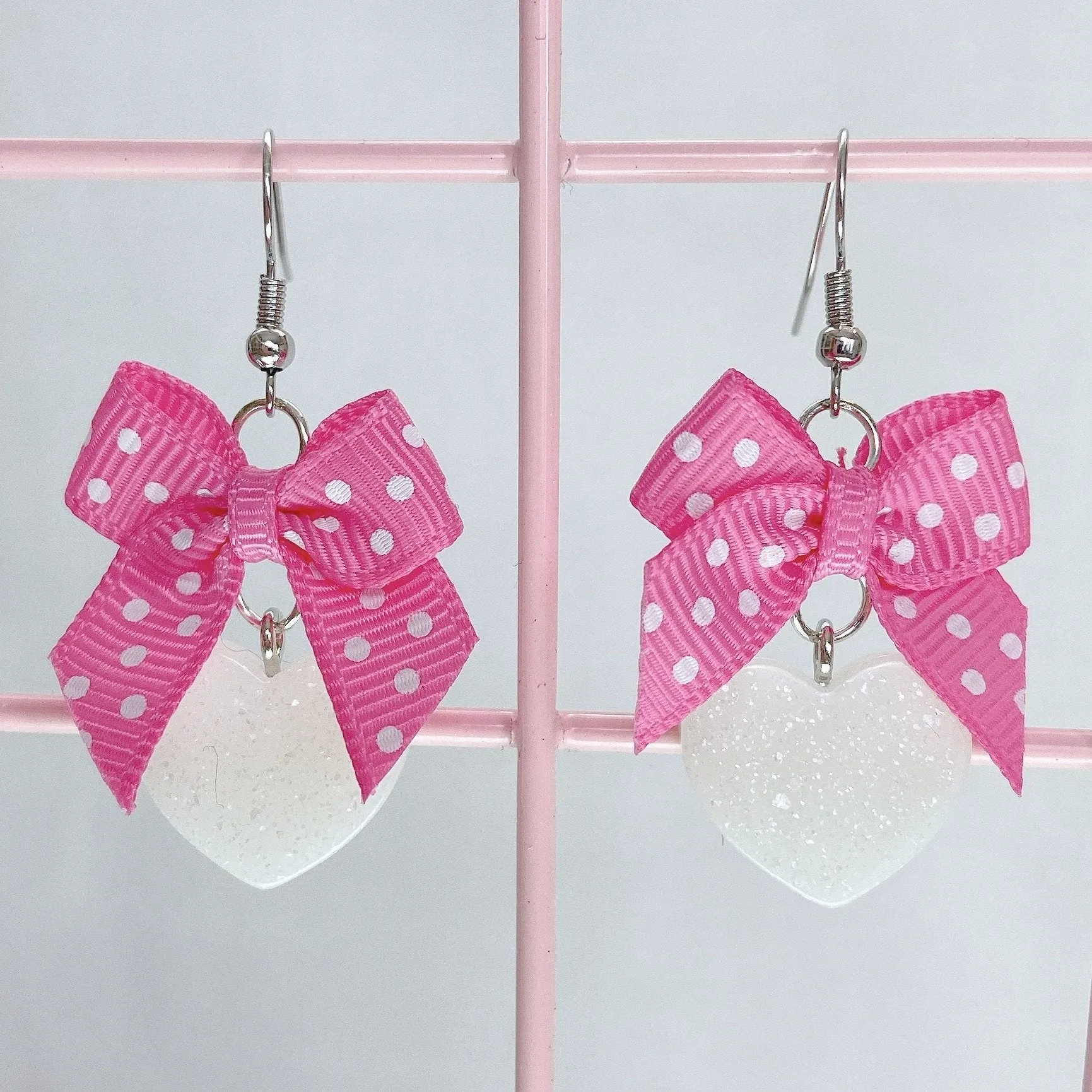 Twinkle Heart Earrings (5 Colors)