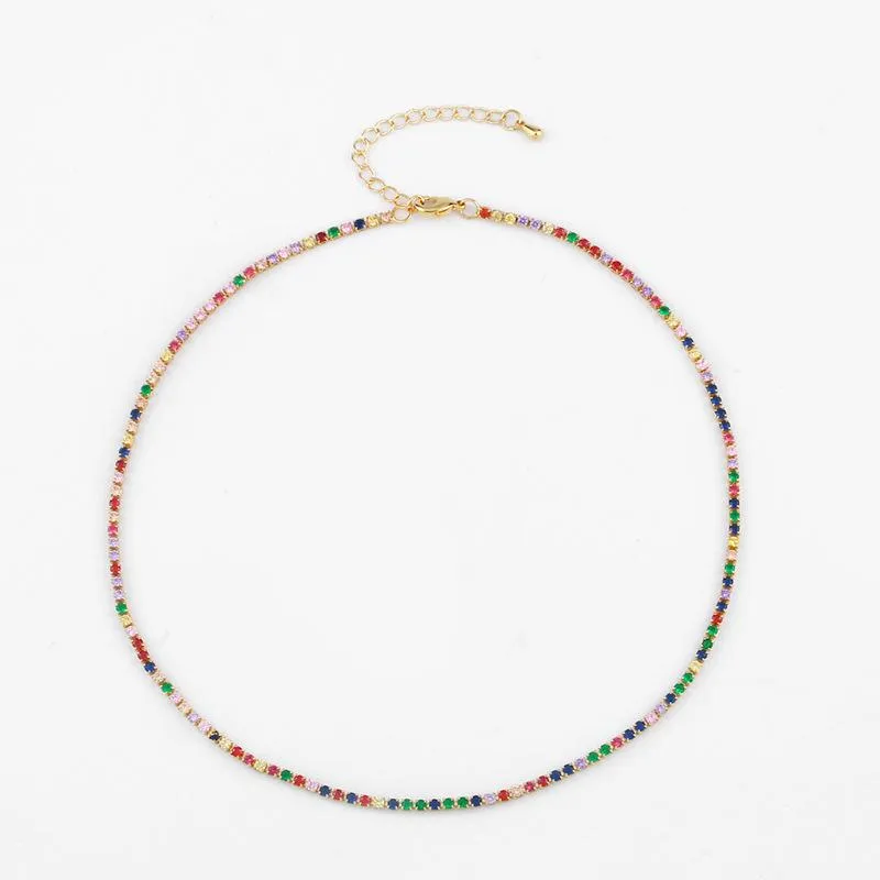 Wholesale colorful copper Necklaces JDC-NE-AS208