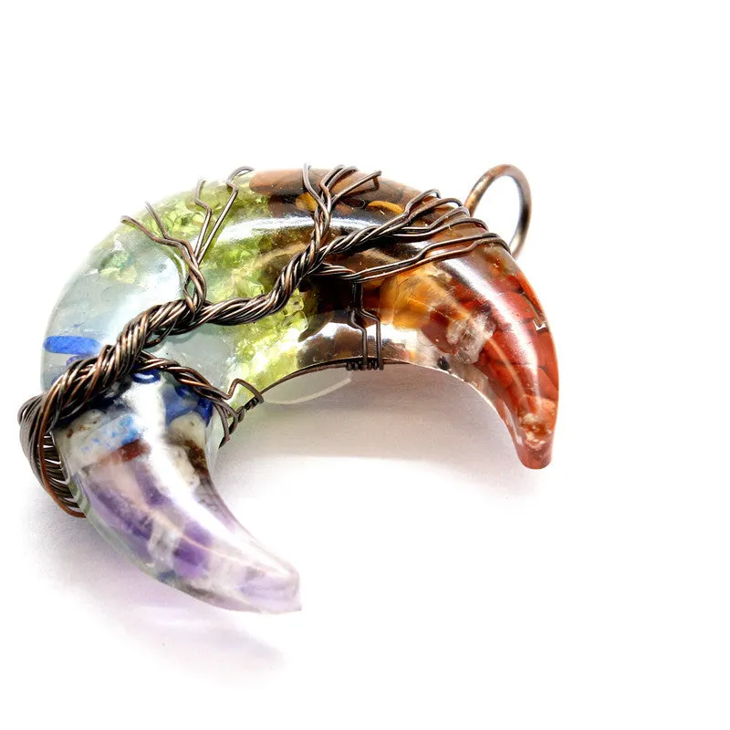 Wholesale Colorful Hand Winding Jewelry Pendants JDC-CS-Jinshe006