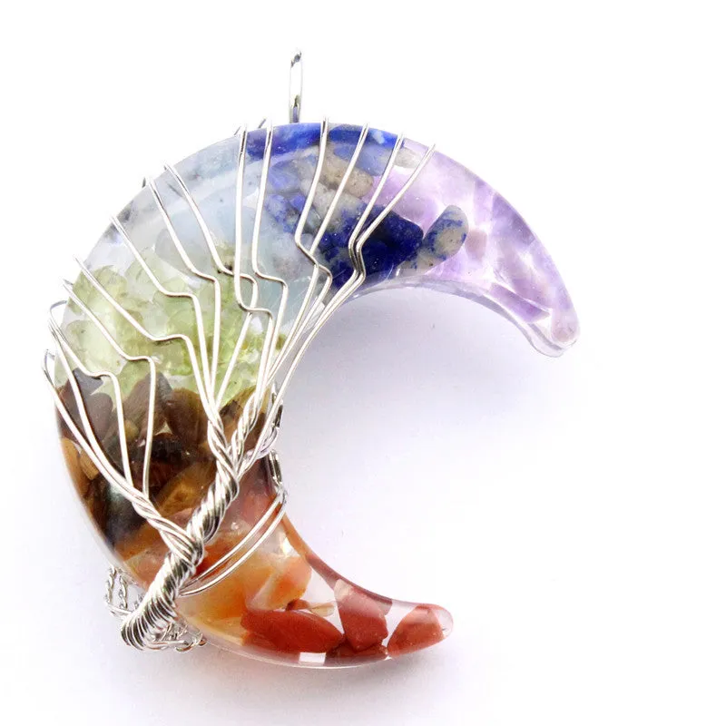 Wholesale Colorful Hand Winding Jewelry Pendants JDC-CS-Jinshe006